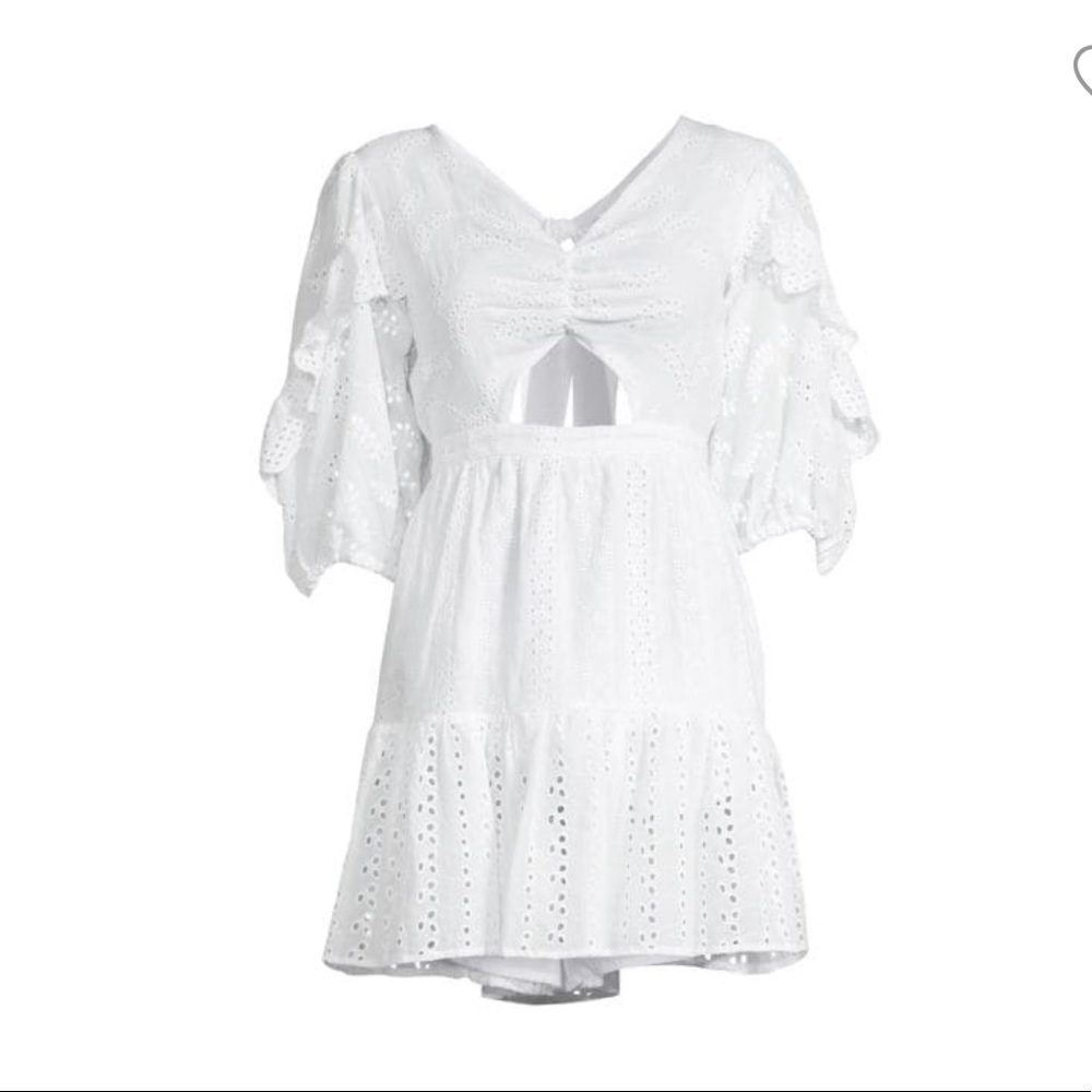 70/21 Eyelet Cutout Dress NWT